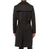 Balenciaga Wool Gabardine Trench Coat in Black for Men - Lyst