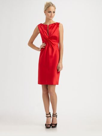 Calulla Lillibelle Stretch Silk Charmeuse Dress - Lyst