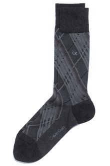 Calvin Klein Plaid Socks - Lyst