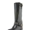 Christian Louboutin Studded Motorcycle Boot in Black - Lyst