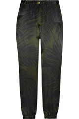 Lanvin Printed Silk Pants