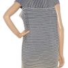 Peter Pilotto Turtleneck Woven Dress in Blue - Lyst