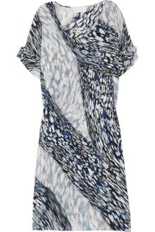 Peter Pilotto Printed Silk Dress - Lyst