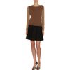 Rochas Two Tone Pullover in Beige (camel) - Lyst