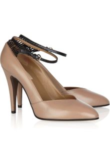 Valentino Two-tone Leather Pumps - Lyst