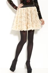 Free People Rose Embellished Skirt