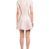 Hervé Léger Flare Skirt Dress in Bare in Pink - Lyst
