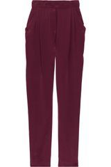 3.1 Phillip Lim Tapered Silk-crepe Pants