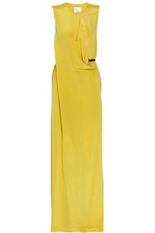 3.1 Phillip Lim Belted Silk-crepe Gown - Lyst