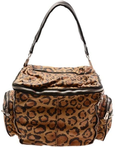 alexander wang leopard bag