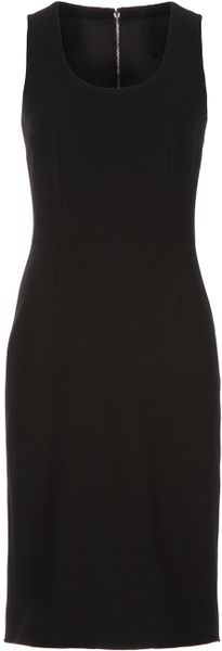 Dolce & Gabbana Sleeveless Dress in Black - Lyst