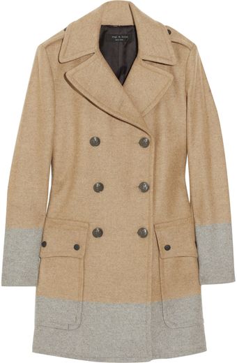  Admiral Wool-blend Peacoat 