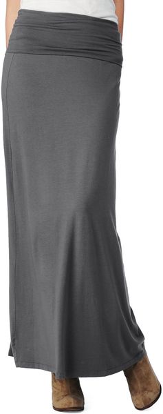 Splendid Modal Lycra Maxi Skirt - Lyst