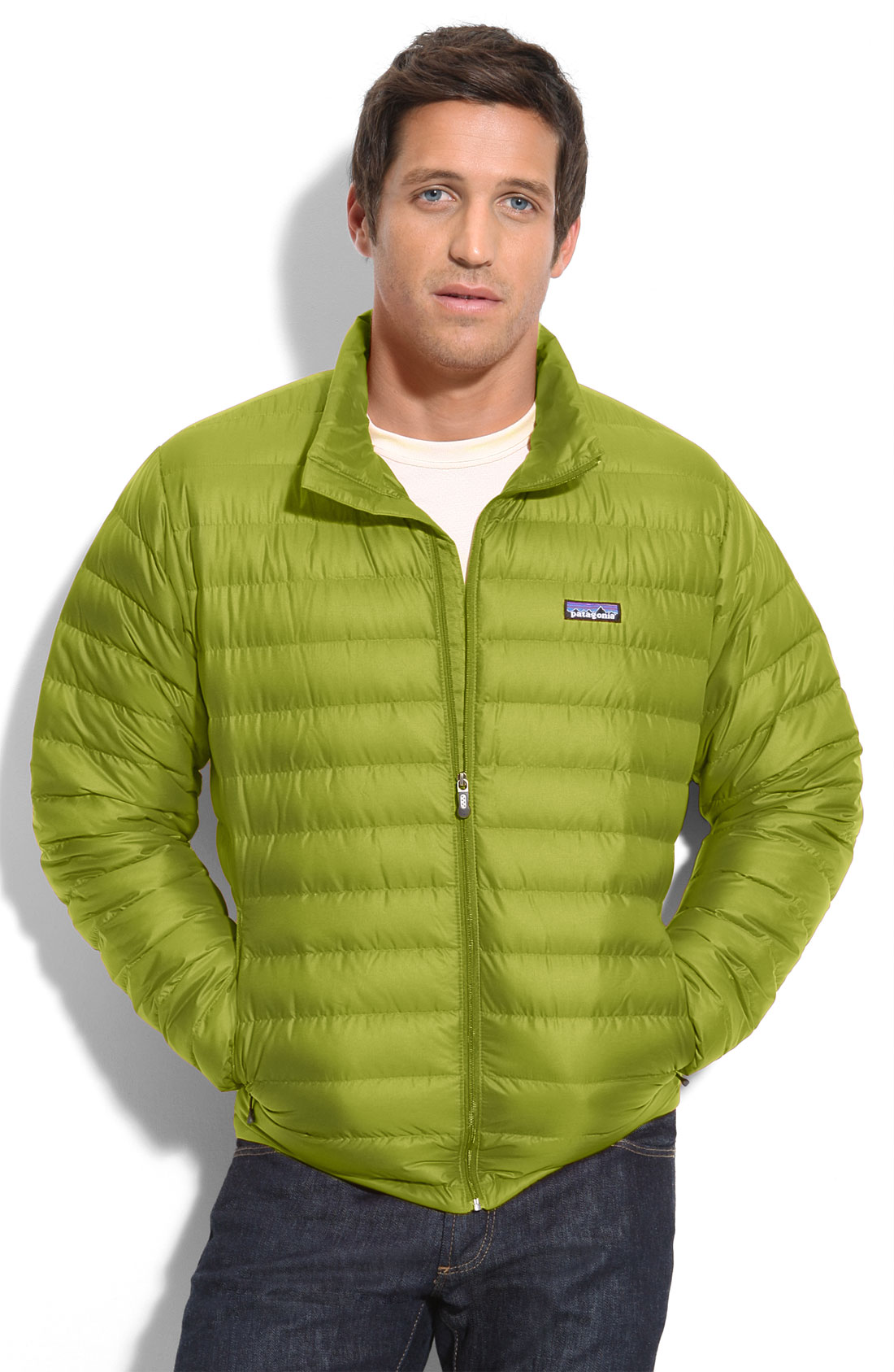Patagonia Down Jacket in Green for Men (light gecko) Lyst