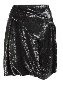 AllSaints Velutina Skirt - Lyst