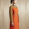 Dries Van Noten Womens Renee Coat in Orange - Lyst