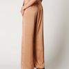Free People Pleated Wideleg Pant in Brown (bronze) - Lyst