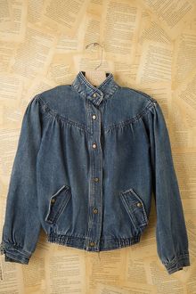 Free People Vintage Denim Jacket - Lyst