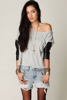 Free People Denim Cutoffs - Lyst