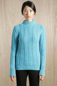 Jil Sander Jil Sander Womens Cashmere Turtleneck Sweater - Lyst