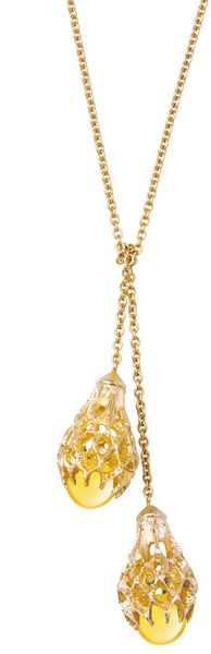 Baccarat Merveille Necklace, Yellow - Lyst