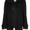 Calvin Klein Damara Woolblend Coat in Black - Lyst
