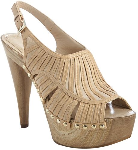 Dior Nude Strappy Leather Temptation Slingback Clogs in Beige (nude) - Lyst