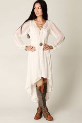 Free People Enchanted Eyelet Dress