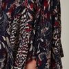 Free People Animal Godet Tank Dress in Blue (sapphire combo) - Lyst