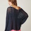 Free People Tape Yarn Beach Sweater in Blue (washed blue) - Lyst