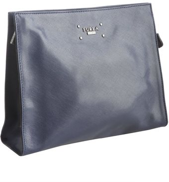 Furla Deep Blue Leather London Travel Case - Lyst