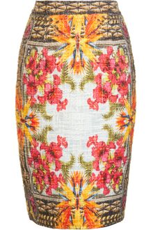 Givenchy Textured Pencil Skirt - Lyst