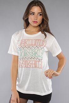 Insight The Reb Bell Tee in Raw White - Lyst