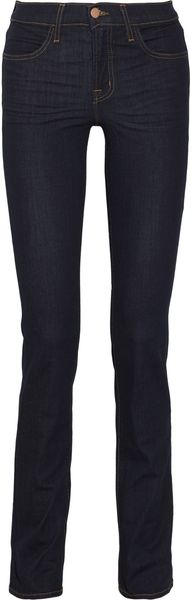 J Brand High-rise Straight-leg Jeans - Lyst