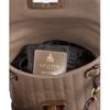 Lanvin Grey Quilted Calfskin Leather Mini Pop Bow Detail Shoulder Bag in Beige (grey) - Lyst