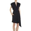 Lanvin Belted Polo Dress in Blue (midnight) - Lyst