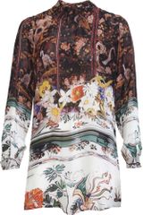 Mary Katrantzou Floral Blouse Dress