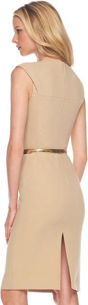  Stretch Boucle Sheath Dress 