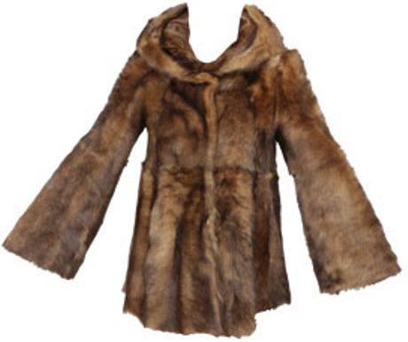 Patrizia Pepe Short Coat in Brown (camel) - Lyst