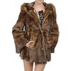 Patrizia Pepe Short Coat in Brown (camel) - Lyst