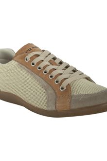 Prada Sport Nut Suede Trim Mesh Sneakers - Lyst