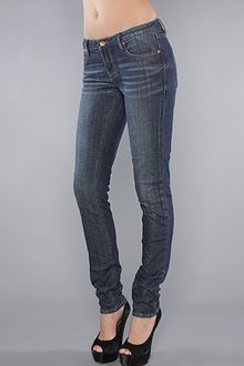 Quiksilver The Lorne Skinny Jean in Thresher Blue - Lyst