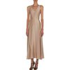 Rochas Sleeveless Dress in Beige - Lyst