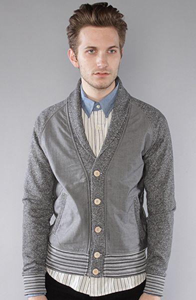 The Scifen Company The Clayton Cardigan in Black in Black for Men - Lyst