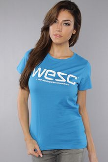 Wesc The Basic Tee In Industrial Blue - Lyst
