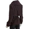 Andrew Marc Plum Shawl Collar Short Belted Down Coat in Purple (plum) - Lyst