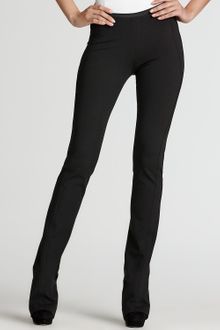 Donna Karan New York Slim Pants with Elastic Waist - Lyst