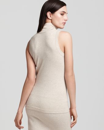 Donna Karan New York First Layer Sleeveless Turtleneck - Lyst