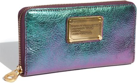 marc jacobs zippy wallet