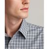 Michael Kors Worth Check Slim Fit Sport Shirt in Blue for Men (ash) - Lyst